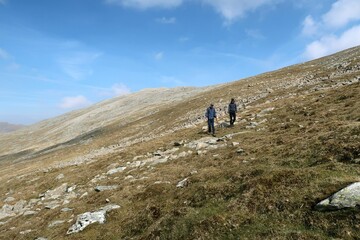 Scotland, Snowdonia. Hiking and climbing ridges through the wilderness during Spring time. Some days are sunny some days are rainy, but all of them are an adventure
