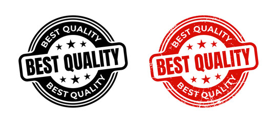 Best quality product label badge grunge stamp design. Vector grunge stamp