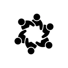 Concept of members of a society or committee image