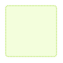 Zielona kwadratowa ramka