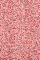 multi-colored Terry cotton bath towels, isolate on a white background