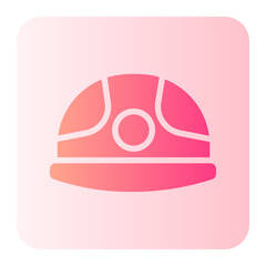 helmet gradient icon