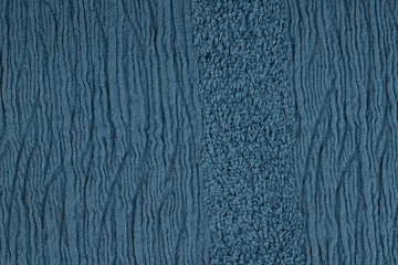 multi-colored Terry cotton bath towels, isolate on a white background