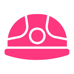 helmet gradient icon