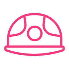 helmet gradient icon