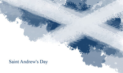 St andrews day background.