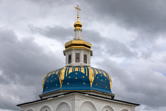 The dome of the church. Abalak Monastery