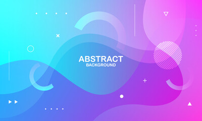 Abstract blue and pink background. Eps10 vector