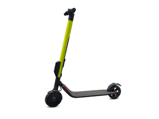 Kick city rider bike, urban electric scooter. Street motorcycle transport for business. Express...
