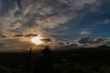 Spectacular photographs of sunsets in Molise, Italy
