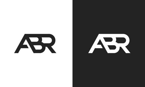 ABR, BRA, RBA initial letters creative monogram logo icon