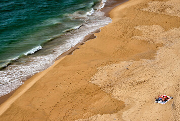 Sagres, Algarve, Faro, Portugal, Europe, Tonel beach, Praia do Tonel, Atlantic Ocean, Southwest Coast of Portugal is on UNESCO tentative list - natural heritage