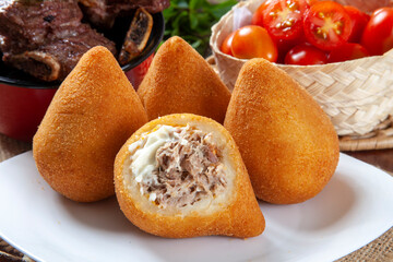 Coxinha of chicken, Brazilian snack