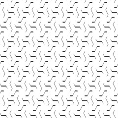 Curves. Zigzag figures. Repeated broken lines background. Linear motif. Grate wallpaper. Grid backdrop. Digital paper, page fills, web design, textile print ornament. Seamless modern abstract pattern.