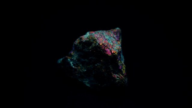 Precious Bornite The Peacock Ore Looping Video Background
