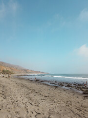 Beach in California