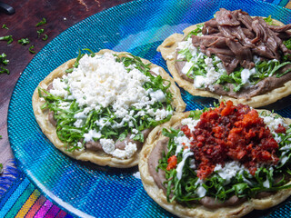 mexican food sope 
