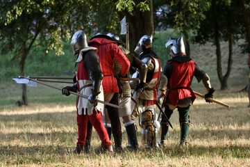 Medieval historical re-enactment