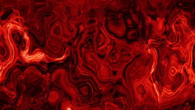 red water glossy liquid animated