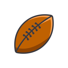 american football icon design vector template