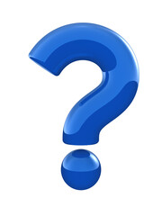 Blue question mark 3d icon isolated
- 539252199