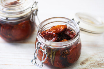 jar of Sun Dried Tomatoes