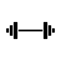 barbell icon design vector template