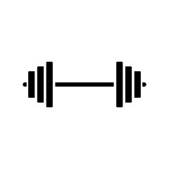 barbell icon design vector template