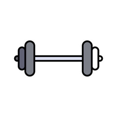 barbell icon design vector template