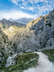 Fototapeta na wymiar Ruta del Cares - Picos de Europa in Spanien