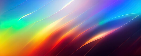 Obraz premium Abstract colorful background, rainbow color, beautiful light pattern