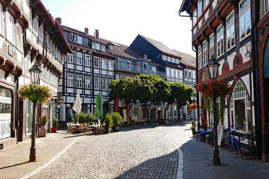 Einbeck Fu&szlig;g&auml;ngerzone Lange Br&uuml;cke