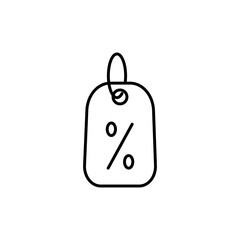 Shopping tags simple icon. Special offer sign. Discount coupons symbol. Quality design elements. eps 10