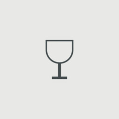 Wine glass icon