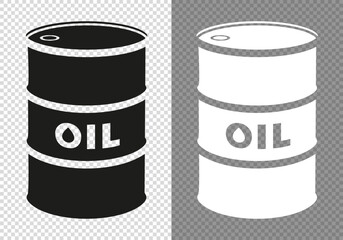 BARIL DE PÉTROLE MÉTALLIQUE