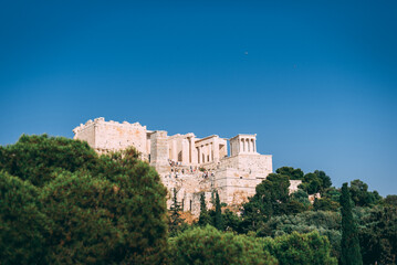 Fototapeta na wymiar Old Acropolis in the Athens