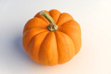 Pumpkin on white background.
