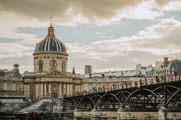 Fototapeta premium Paris, France 10-18-2022: the city paris in autumn