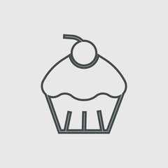 Cup cake icon
