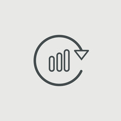 Bar chart icon