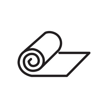Carpet Icon Logo Vector Design Template