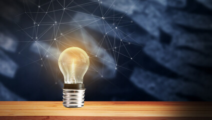 Light bulb and virtual network