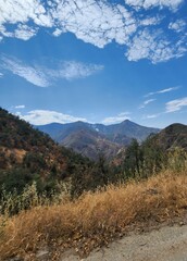 mountain road in the mountains