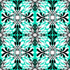 Floral seamless flower pattern for wrapping and linens and fabrics and clothes print and kids and kitchen textiles