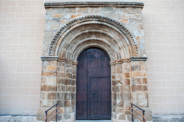 Church of Santa Maria de Almocovar, Alcantara, Caceres, Extremadura, Spain