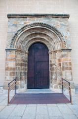 Church of Santa Maria de Almocovar, Alcantara, Caceres, Extremadura, Spain