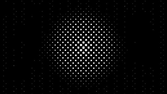 simple black and white background, stripes, wavy with black dots
