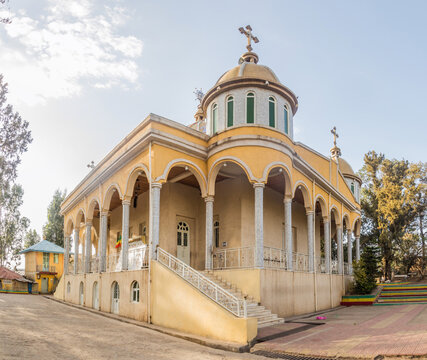 John the Baptist  church in Gondar, Ethiopia.
