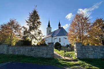 Obraz premium church of st. Ignatius of Loyola in Malenovice