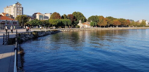 Paseo marítmo de Cangas de Morrazo, Galicia